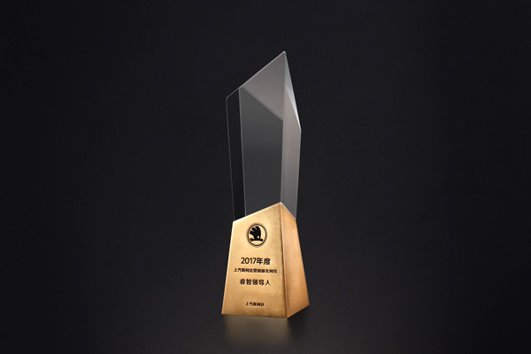 斯柯達2017年度睿智領導人獎杯